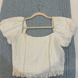Love Shack Fancy White Top
